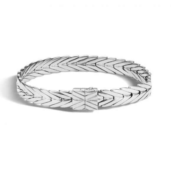 John Hardy Jewelry - John Hardy Modern Chain 8MM Bracelet in Silver